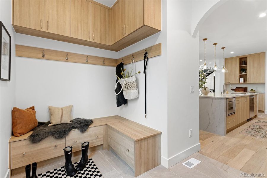 Furnished interior view inside a new home in , Denver (Image 13).