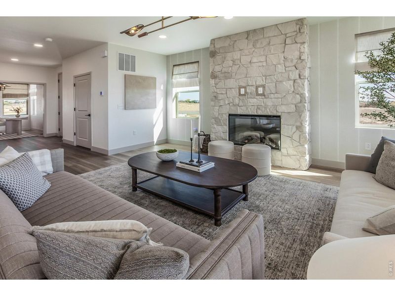 Furnished interior view inside a new home in , Windsor (Image 13).