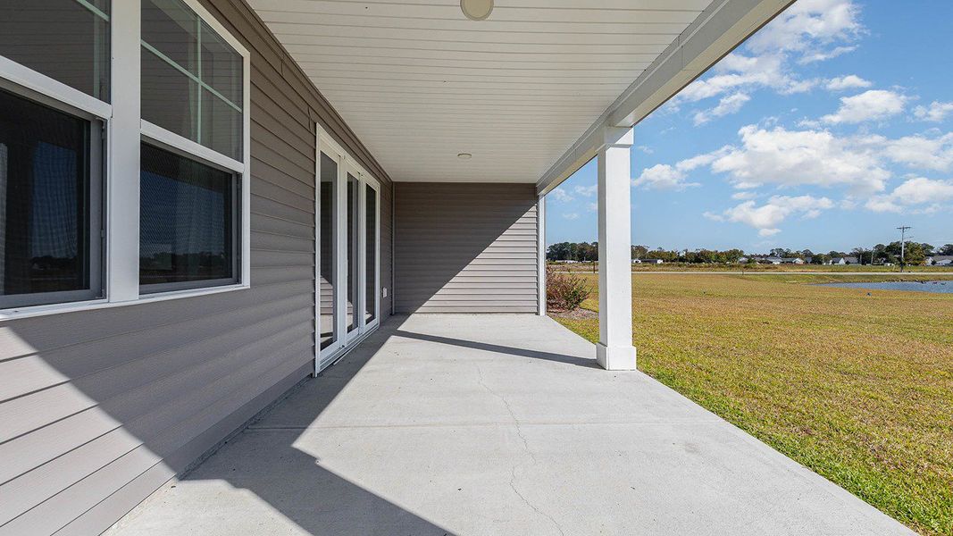 Front exterior of a new home in Cross Creek, Lexington, SC, highlighting curb appeal (Image 2).