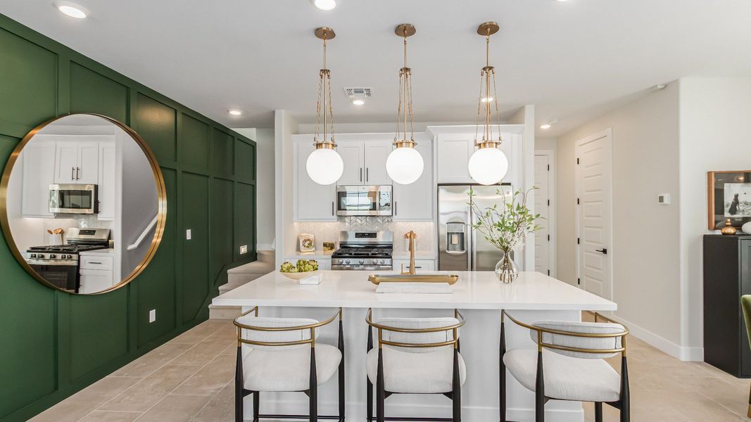 Representative furnished interior of a home built from the The Adeline by DRB Homes in Surprise City Center, Surprise (Image 7). Representative furnished interior of a home built from the The Adeline by DRB Homes in Surprise City Center, Surprise (Image 7).