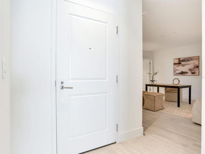 Furnished interior view inside a new home in , Tampa (Image 46).