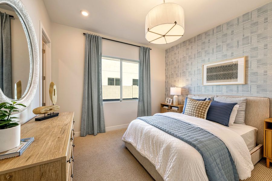 Representative furnished interior of a home built from the Gardenia Plan 5009 by Tri Pointe Homes in Abel Ranch, Goodyear (Image 13).