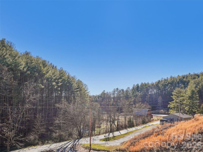 View from the front porch