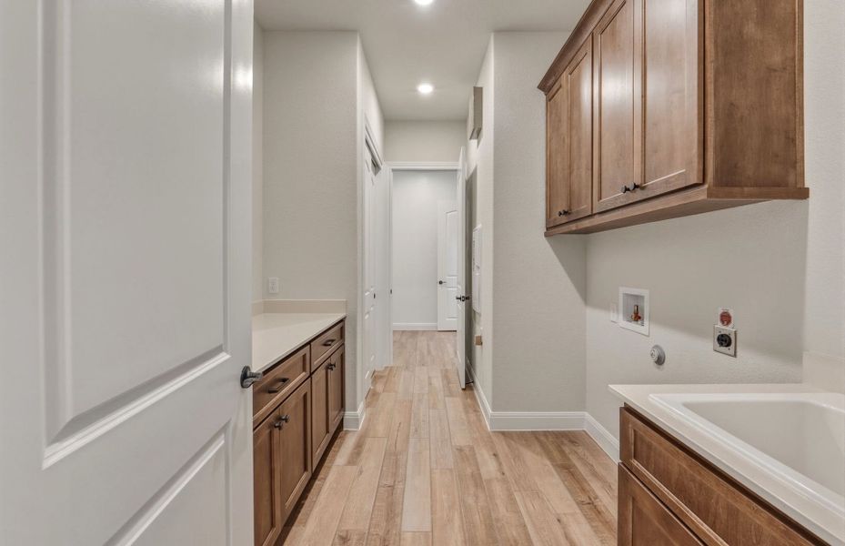 Furnished interior view inside a new home in Sun City Texas, Georgetown (Image 13).