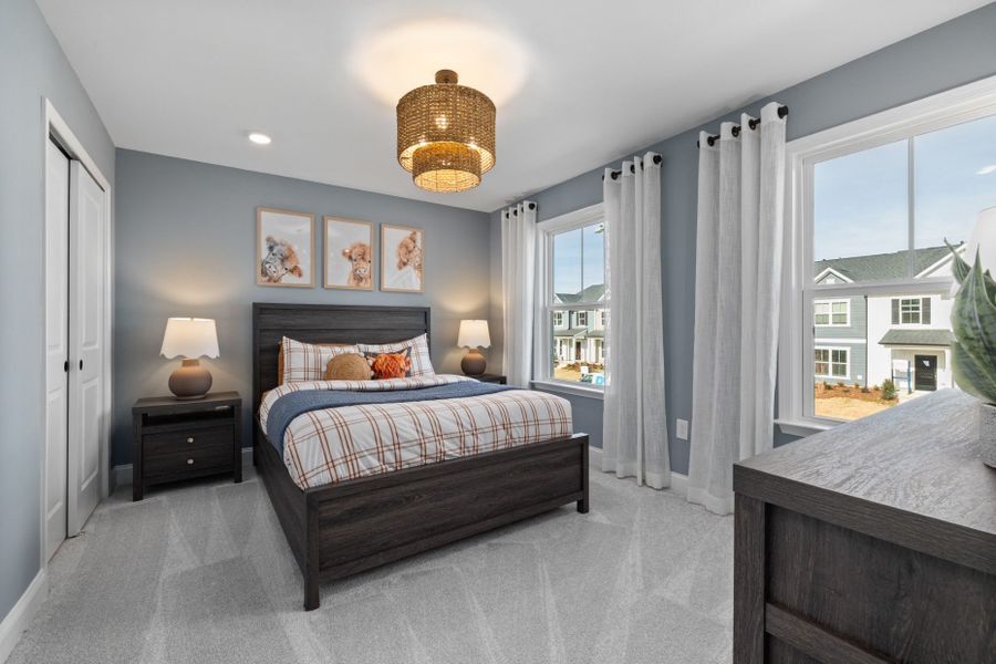Representative furnished interior of a home built from the Ramblewood by Pulte Homes in Brio, Knightdale (Image 10). Representative furnished interior of a home built from the Ramblewood by Pulte Homes in Brio, Knightdale (Image 10).