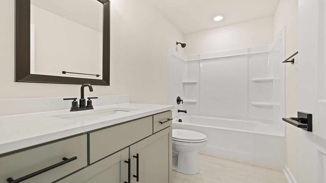 Furnished interior view inside a new home in Adams Glen, Greenville (Image 10).