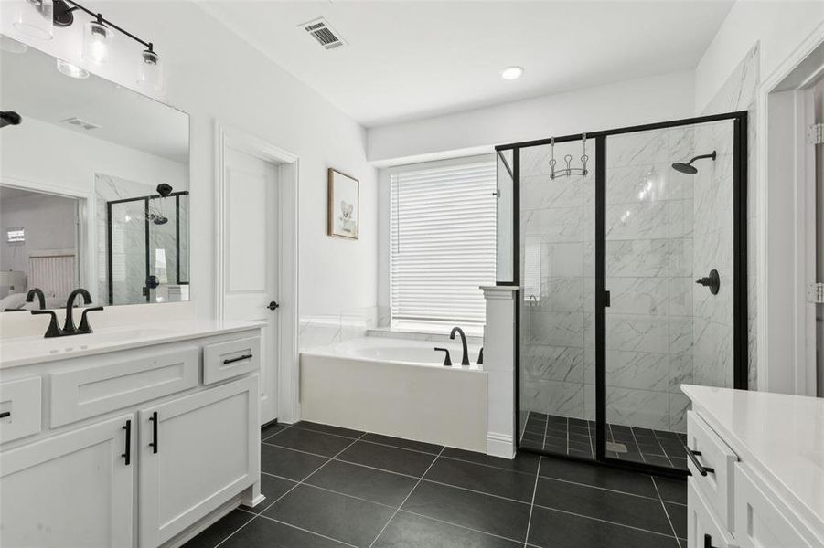 Furnished interior view inside a new home in , McKinney (Image 24). Furnished interior view inside a new home in , McKinney (Image 24).