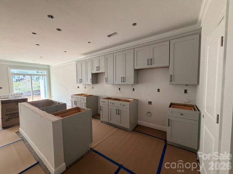 In-progress construction of a new home in Harrisburg Village Townhomes, Harrisburg, NC (Image 5).