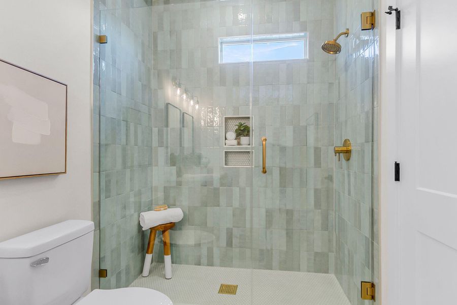 Furnished interior view inside a new home in , Charleston (Image 17).