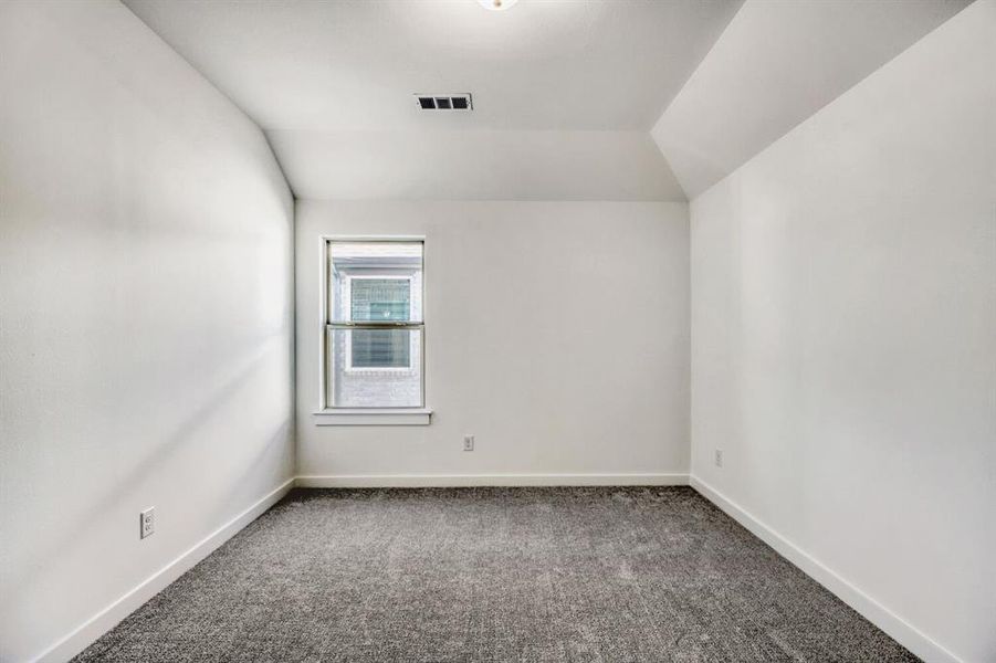 Spacious, unfurnished interior of a new home in Castle Hills Northpointe - Townhomes, Lewisville (Image 27).