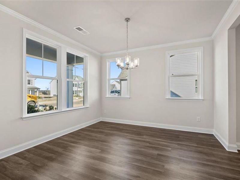 Spacious, unfurnished interior of a new home in Wehunt Meadows, Hoschton (Image 16).