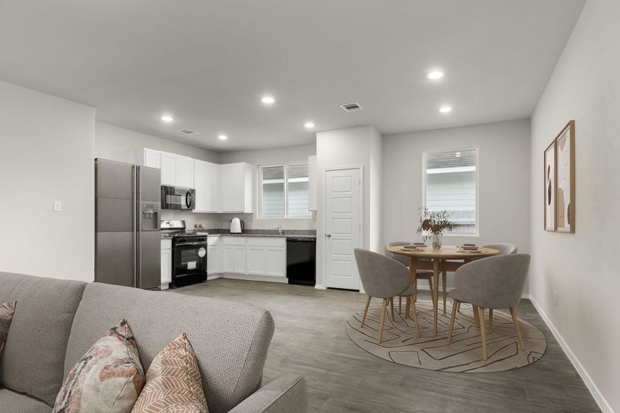 Furnished interior view inside a new home in Casetta Ranch, Kyle (Image 5).