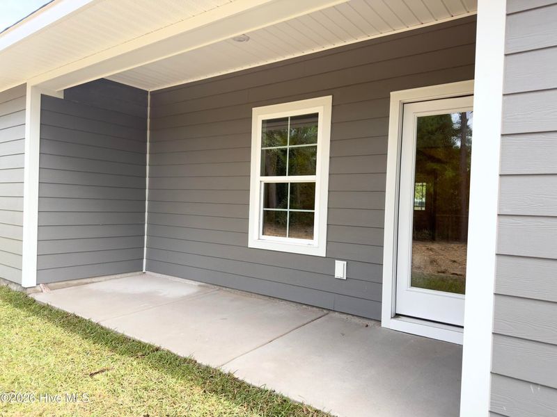 Exterior details and patio area of a home in Rutledge, Shallotte (Image 3). Exterior details and patio area of a home in Rutledge, Shallotte (Image 3).