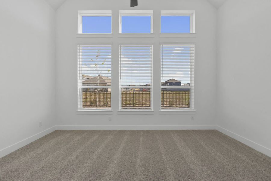 Representative unfurnished interior of a home built from the Rivercrest by Chesmar Homes in Fulshear Lakes, Fulshear (Image 25).