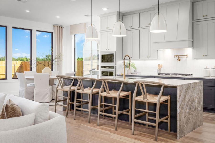 Furnished interior view inside a new home in Kuempel Estates, Pflugerville (Image 8).