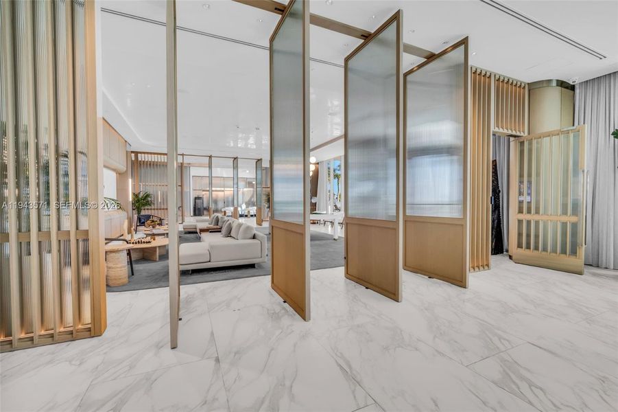 Furnished interior view inside a new home in , Pompano Beach (Image 15).