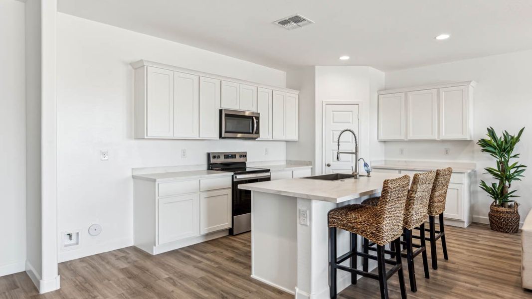 Furnished interior view inside a new home in Magma Ranch Vistas, Florence (Image 5).