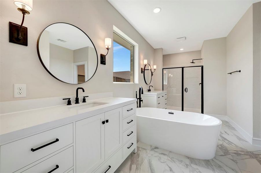 Furnished interior view inside a new home in Elevon, Lavon (Image 9).