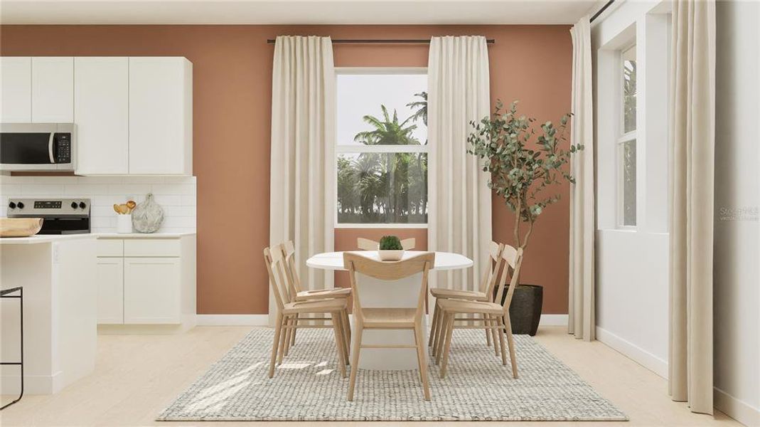 Furnished interior view inside a new home in Bridgewalk: Executive Collection, St. Cloud (Image 5).