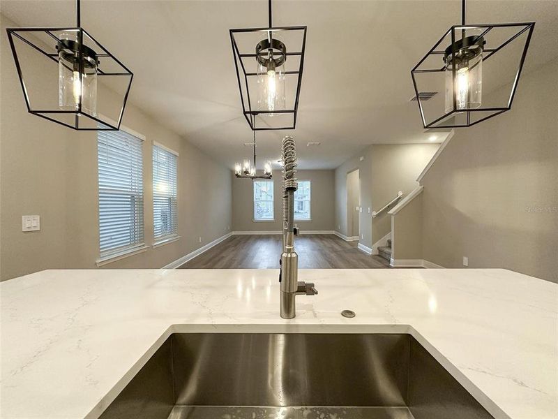 Close-up of interior finishes inside a home in Silverleaf Reserve Bungalows, Winter Garden (Image 14).