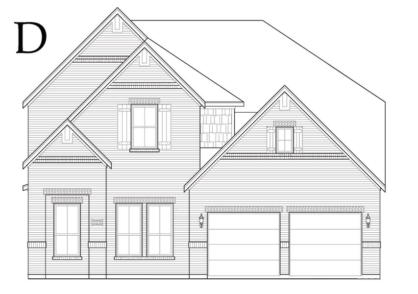 Representative rendering of the exterior for the Victoria by Windsor Homes (Image 3).