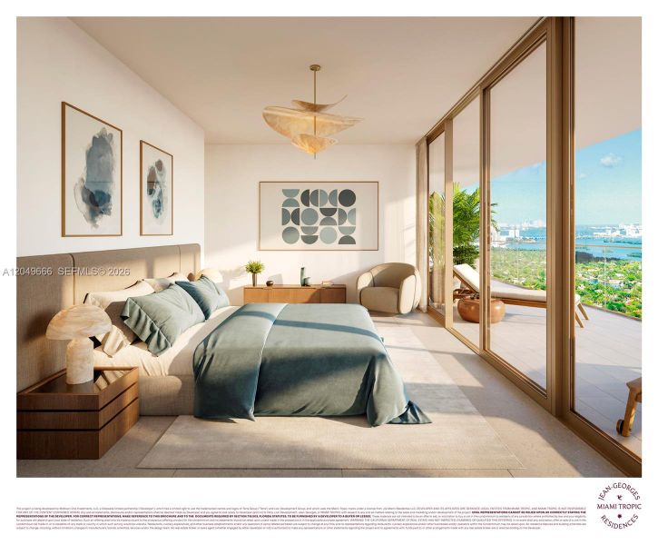 Furnished interior view inside a new home in , Miami (Image 7). Furnished interior view inside a new home in , Miami (Image 7).