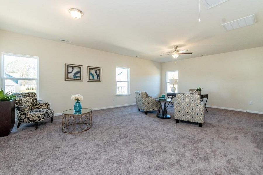 Furnished interior view inside a new home in Jones Ridge, Dallas (Image 13).