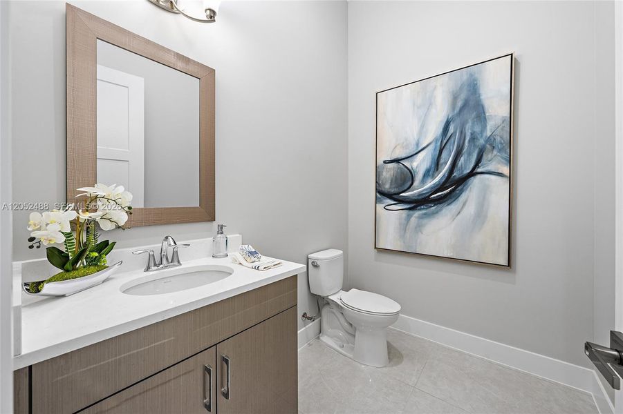 Furnished interior view inside a new home in , Palm Beach Gardens (Image 14).