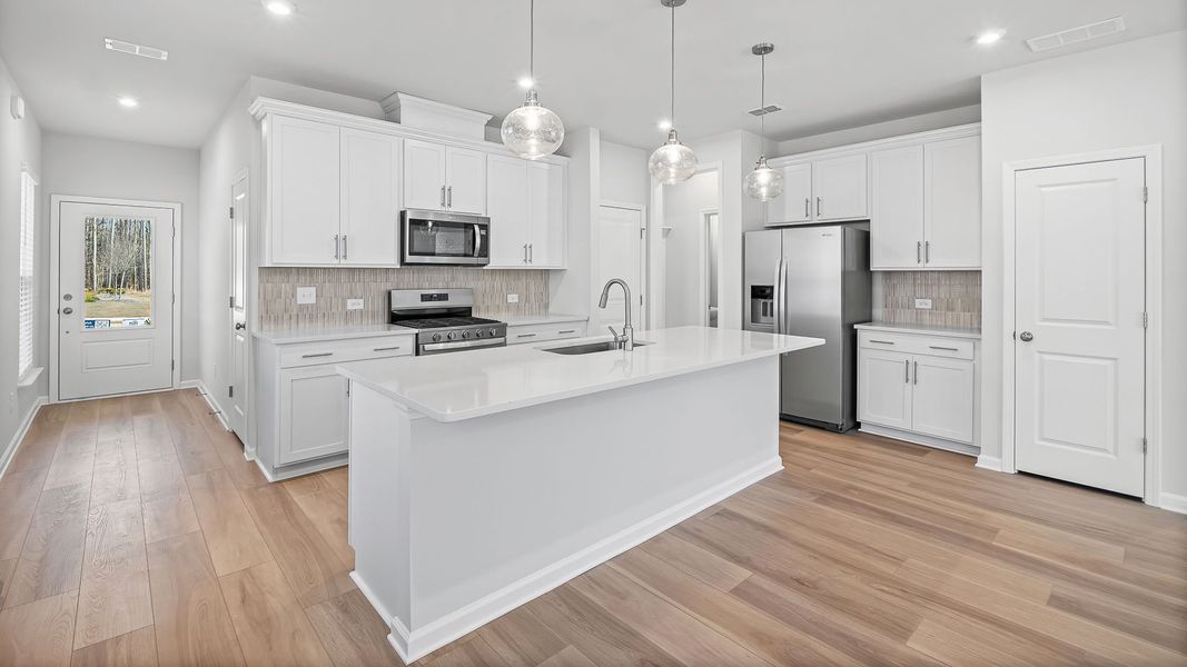Furnished interior view inside a new home in Adler Springs, Powder Springs (Image 6).