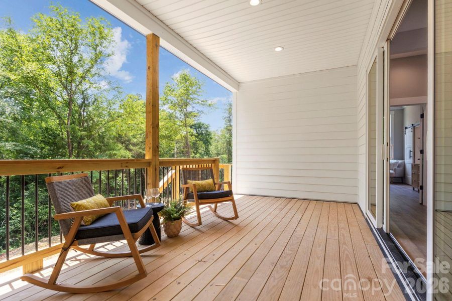 Exterior details and patio area of a home in , Clover (Image 26).