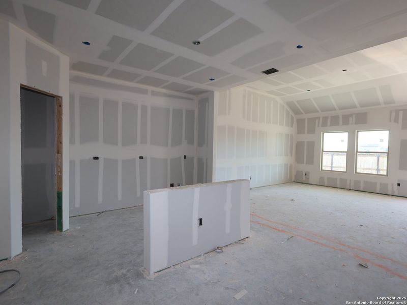 In-progress construction of a new home in Meadows at Clear Springs, New Braunfels, TX (Image 20). In-progress construction of a new home in Meadows at Clear Springs, New Braunfels, TX (Image 20).