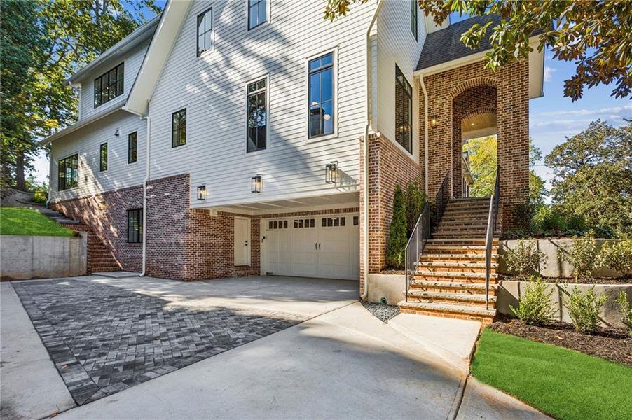 Exterior details and patio area of a home in , Atlanta (Image 26).