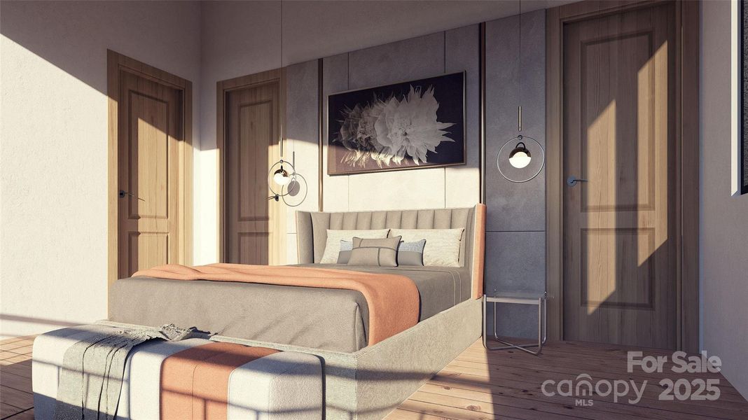 Furnished interior view inside a new home in , Andrews (Image 3).