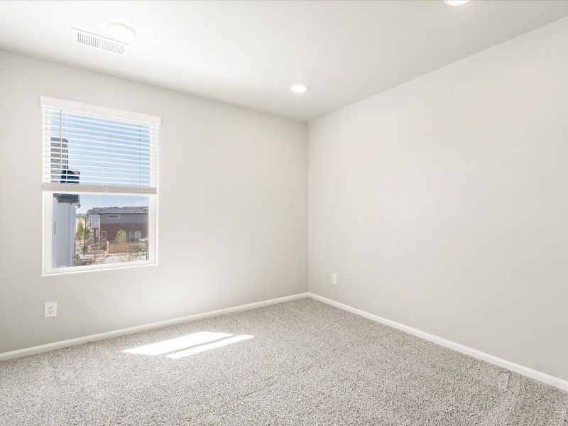 The Woodland floorplan interior image taken at a Meritage Homes community in Aurora, CO.