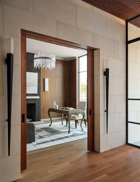 Furnished interior view inside a new home in , Dallas (Image 7).