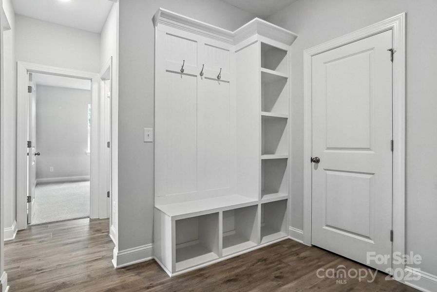 Furnished interior view inside a new home in Hampton Woods, Charlotte (Image 8).