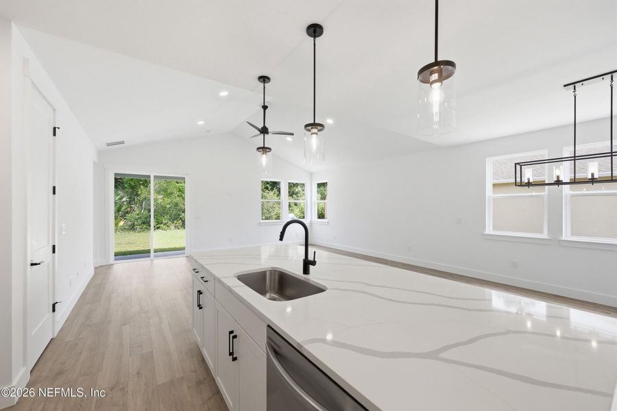 Furnished interior view inside a new home in Palm Coast Homes, Palm Coast (Image 14).