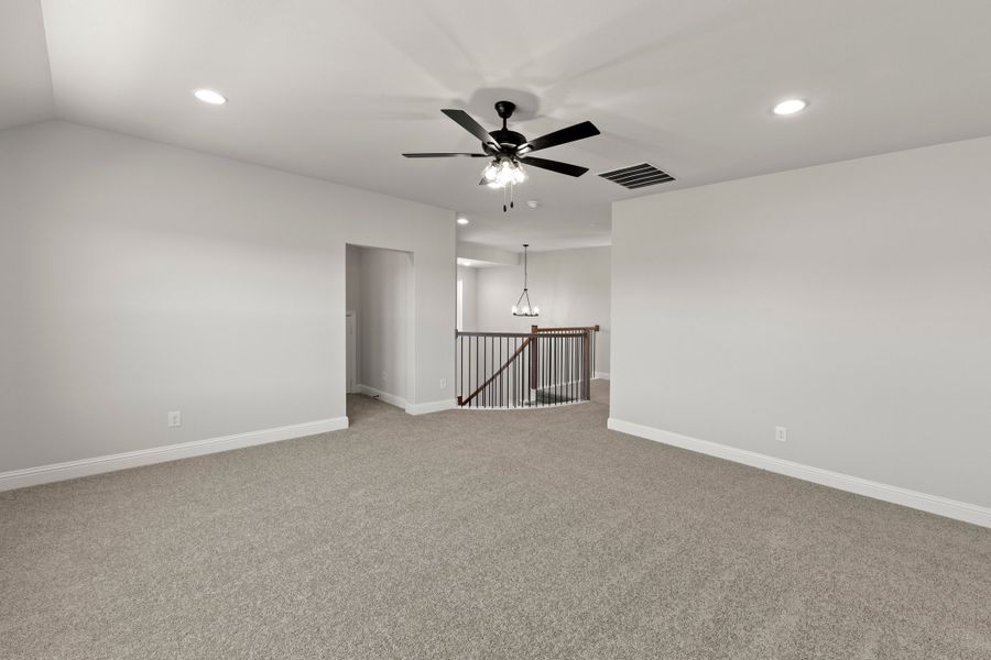Representative unfurnished interior of a home built from the Louis - 70 ft Home Site by Rockwell Homes in Nelson Lake Estates, Rockwall (Image 62). Representative unfurnished interior of a home built from the Louis - 70 ft Home Site by Rockwell Homes in Nelson Lake Estates, Rockwall (Image 62).