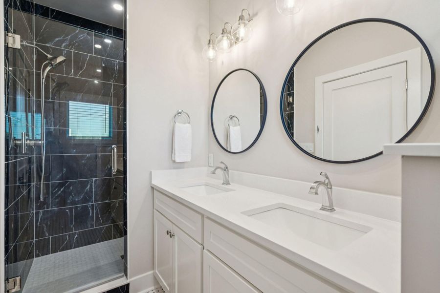 Furnished interior view inside a new home in , Folly Beach (Image 42).