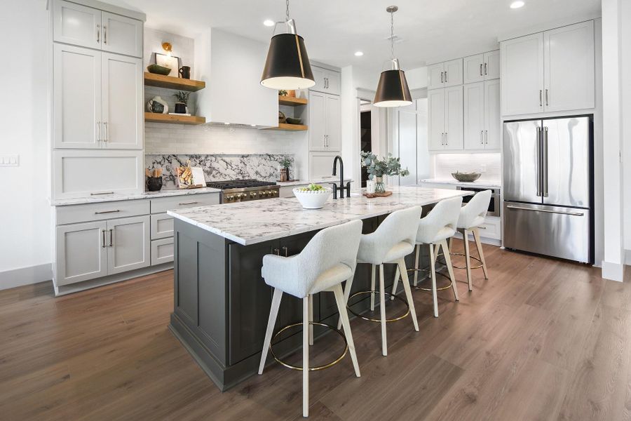 Furnished interior view inside a new home in , Bryan (Image 26).