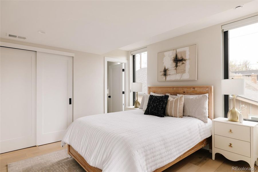 Furnished interior view inside a new home in , Denver (Image 15).