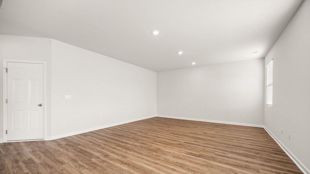 Representative unfurnished interior of a home built from the Packard by D.R. Horton in Oakchase at Hampton, Hampton (Image 13).
