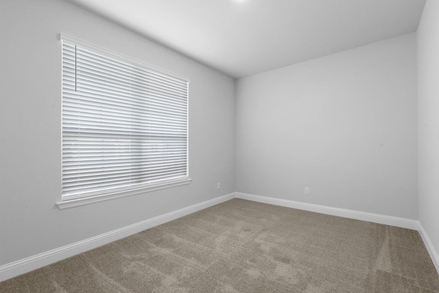 Representative unfurnished interior of a home built from the Garrison I by Cheldan Homes in Stoneview, Glen Rose (Image 23).