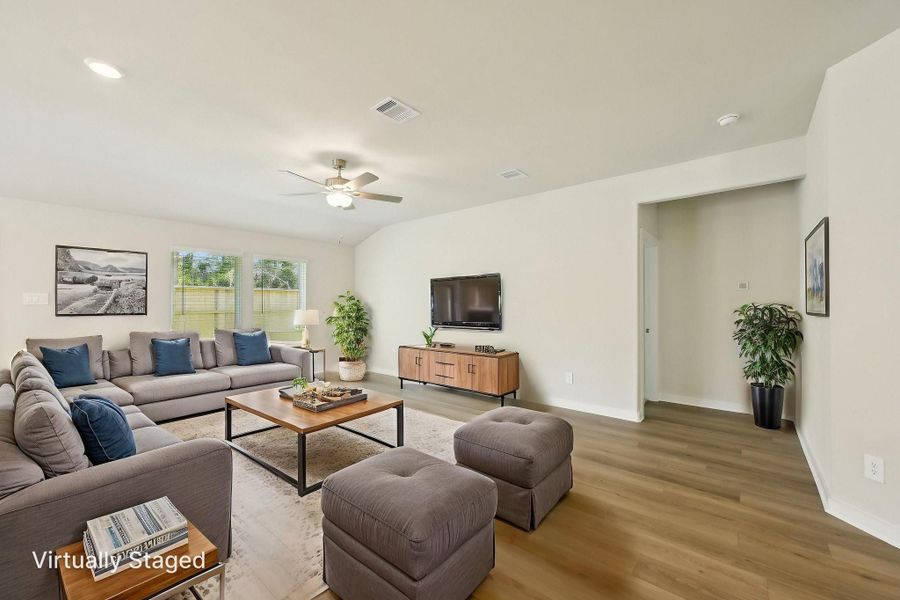 Photo is not of the actual home but is an inspirational photo of builder’s model home and may depict options, furnishings, and/or decorator features that are not included.