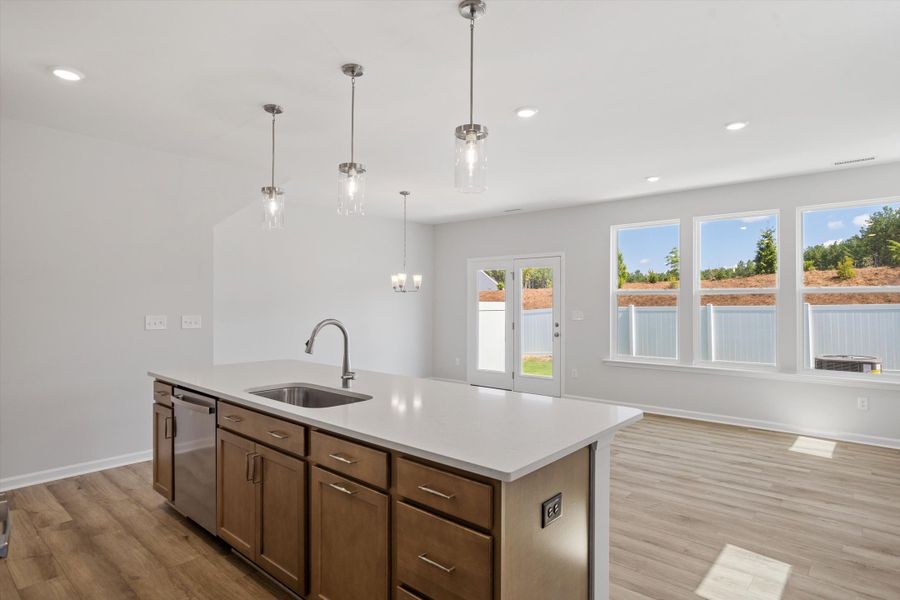 Furnished interior view inside a new home in Sweetbrier, Durham (Image 11).
