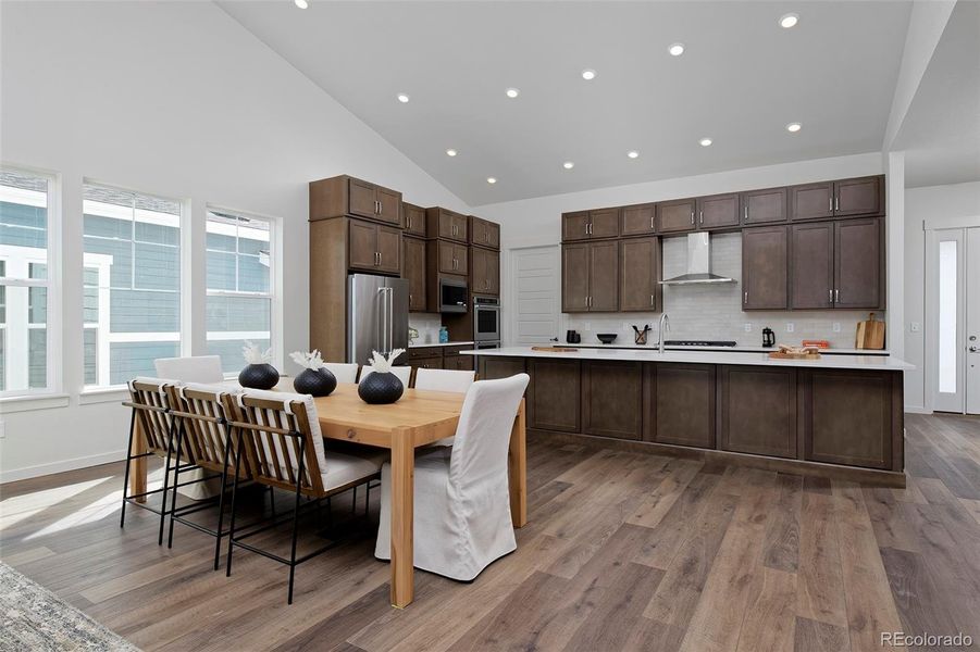 Furnished interior view inside a new home in , Fort Collins (Image 11).