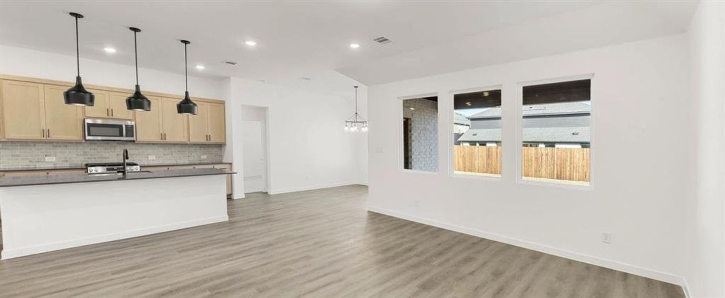 Open Living-Kitchen-Dining Room Open Living-Kitchen-Dining Room