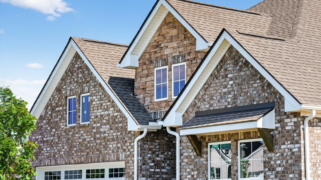 Exterior details and patio area of a home in McClure Farms, Columbia (Image 4).