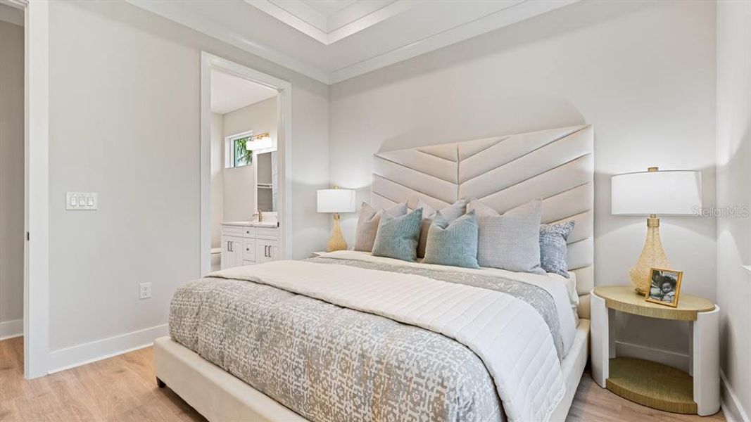 Furnished interior view inside a new home in Esplanade at Azario Lakewood Ranch, Lakewood Ranch (Image 5).