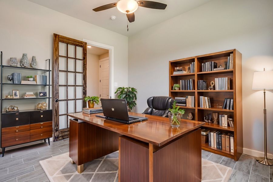 Representative furnished interior of a home built from the The Abilene by Kenmark Homes in Coyote Crossing, Godley (Image 12). Representative furnished interior of a home built from the The Abilene by Kenmark Homes in Coyote Crossing, Godley (Image 12).
